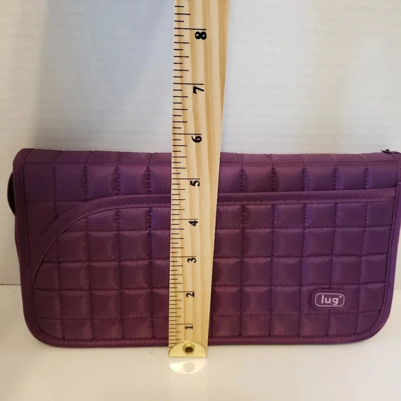 Lug Tango Purple Quilted Travel Wallet. - Picture 6 of 7